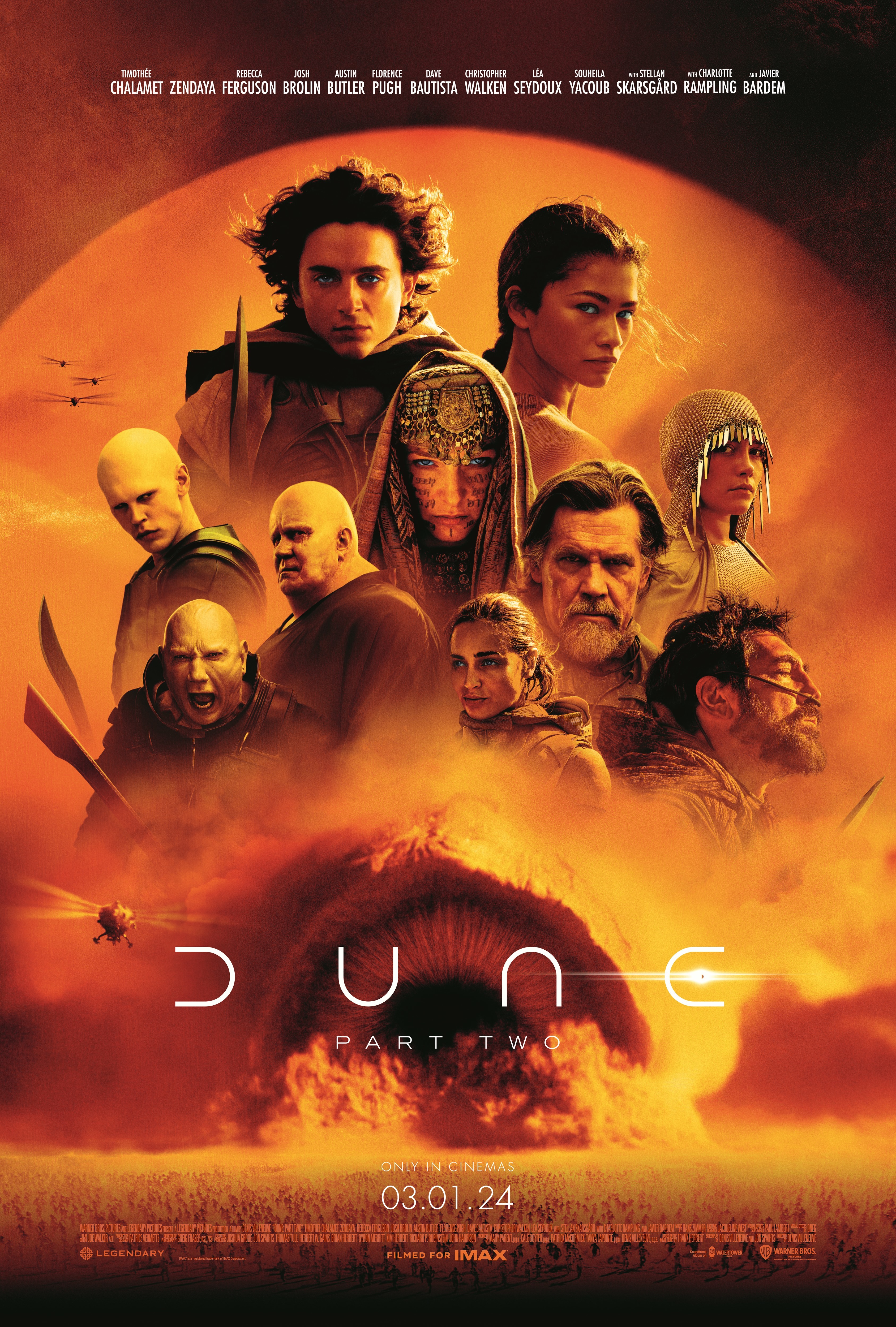 Poster for Dune Part Two